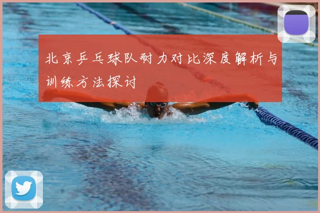 北京乒乓球队耐力对比深度解析与训练方法探讨