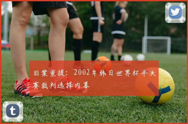 旧案重提:2002年韩日世界杯半决赛裁判选择内幕